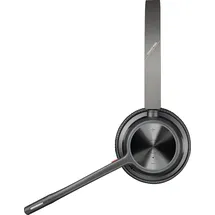 Plantronics Voyager 4320/R UC Stereo-Headset, kabellos, Geräuschunterdrückung, Schwarz