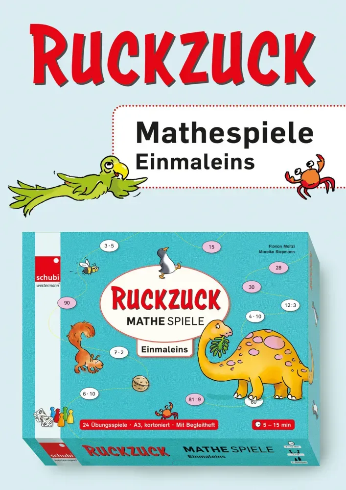 Ruckzuck Mathespiele - Florian Moitzi  Box