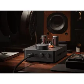 fosi-audio Fosi Audio GR70 – Röhren-Kopfhörerverstärker / Hi-Fi-Vorverstärker – RCA-Eingang – Schwarz