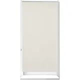 Relaxdays Thermorollo, Verdunkelungsrollo mit Klemmfix Halterung, Hitzeschutz, Gesamt 70x210cm, Stoffbreite 66 cm, beige