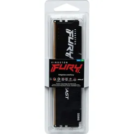 Kingston FURY Beast DDR5 5200MT/s 16GB Modul (1x16GB) CL40 Schwarz KF552C40BB-16