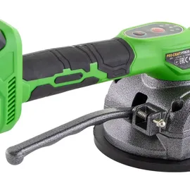 PROCRAFT PTM20-1b-c Akku Vibration Fliesen Saugheber 20 V + 1x Akku 2,0 Ah + Ladegerät + Koffer
