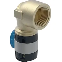 Geberit FlowFit Übergangsbogen 90Gr mit IG Rg+ 90Gr d40-Rp1