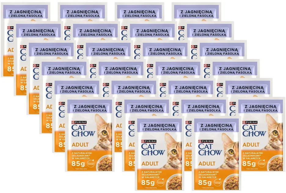 PURINA Katzenfutter Adult Lamm & Grüne Bohnen 26x85g Beutel (Rabatt für Stammkunden 3%)