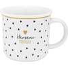 Tasse in Geschenkbox Motiv Herzen