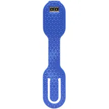 Bookchair Flexilight RC Blue Hexagonal – Wiederaufladbares 2-in-1 Leselicht