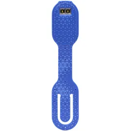 Bookchair Flexilight RC Blue Hexagonal – Wiederaufladbares 2-in-1 Leselicht