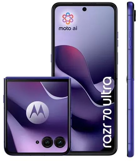 razr 70 ultra 512GB/16GB - PANTONE Orient Blue