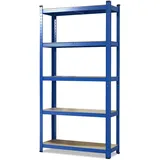 Karat Schwerlastregal Stahl 220 cm x 90 cm x 60 cm blau