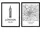 Nacnic POSTER Set Mit 2 Städte Denkmäler London Big Ben A3 Rahmenlos