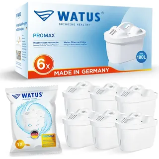 Watus Wasserfilter Kartuschen, für Brita Maxtra und Maxtra, für Ersatz Britta Filterpatronen, Made in Germany (6)