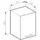 Vicco Vicco, Hängeschrank, R-Line (30 x 31 x 60 cm,