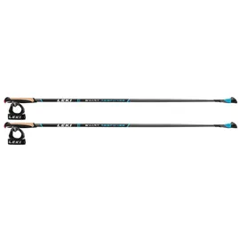 Leki Smart Response 125 cm anthrazit-schwarz-türkis