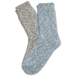 Tchibo - 2 Paar Stricksocken - Damen - Gr. 39-42 - weiß