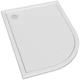 Hüppe Purano Duschwanne, Viertelkreis, 900x1200mm, 202146055