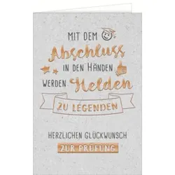Karte zur best. Prüfung geprägt 63-10010 Bild