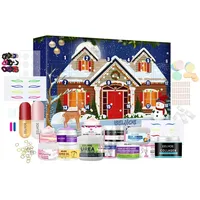 PAIQIU Beauty Make-up und kosmetisches Frauen 2021 Adventskalender mit 24 einzigartigen Verwöhnmomenten Weihnachts-Countdown-Hautpflege-Set