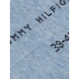 Tommy Hilfiger Sneakersocken 2er Pack Blau/Hellblau 43-46