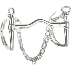 Spanisches Gebiss für Pferde Harry's Horse silber 11.5 CM