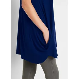 bonprix Longshirt Blau XXL