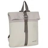 New Rebels Bowie Los Angeles Rolltop Rucksack Beige