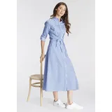 delmao Blusenkleid Blau 46