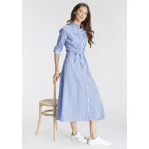delmao Blusenkleid Blau 46