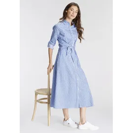 delmao Blusenkleid Blau 46