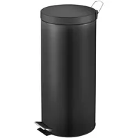 V-Part Tritt-Mülleimer 30 l Schwarz