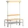 Sypro Umkleidebank 200 x 0 x 0 cm Anthrazit