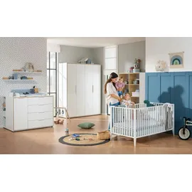 Paidi Kinderkleiderschrank Lieven 166 x 204 cm Eiche weiß