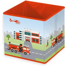 Herding Aufbewahrungsbox Feuerwehr 30 x 30 x 30 cm 1-tlg. rot