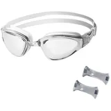 NILS AQUA Schwimmbrille Taucherbrille Sportbrille grau