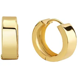 Fascination by Ellen K. Ohrringe 333 Gelbgold 17mm Durchmesser