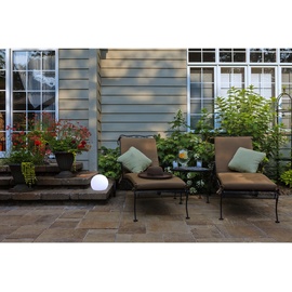 Newgarden New Garden Design-Außenleuchte Buly 20 LED Kugelleuchte, runde Gartenleuchte 20cm E27 IP65