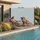 Tectake Seitenmarkise 300 x 200 cm grau Polyester