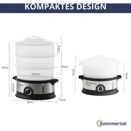 sommertal Dampfgarer STEAMY800