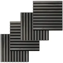 PROVISTON Akustikpaneel PROVISTON Eiche dunkel 4 St. 40 x 40 x 2,1 cm