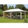 SKANHOLZ Skan Holz Holz-Pavillon Orleans 2 Weiß lasiert 359 cm x 706 cm