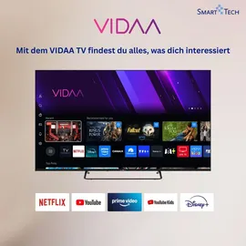 Smart-Tech 50QV02K 50" 4K UHD QLED Smart TV