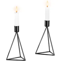 Echtwerk Teelichthalter Modern Small Metall Schwarz