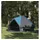 vidaXL Teepee Zelt für 10 Personen Blau/Grau