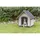 Trixie Hundehütte Cottage 96 x 105 x 112 cm Holz Grau