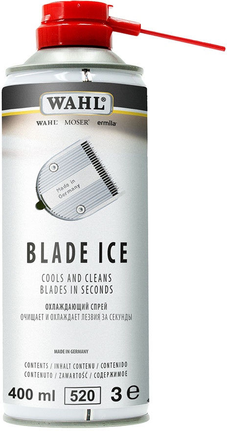 Wahl Blade Ice Spray Kühlung, Ölung und Reinigung 400 ml