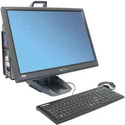 Ergotron Neo-Flex - Monitor-/Desktop-Ständer - Lift, sichere Klemmung - 38.1-61