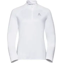 ODLO Damen Midlayer "Carve Light Midlayer 1/2 Zip, white, L