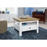 trendteam Universal Artisan Eiche weiß 70 x 46 x 70 cm