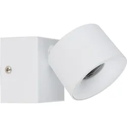 GLOBO LIGHTING LED Wandstrahler "RAE", weiß (weiß matt), Lampen, Wandspot, Flur, Wohnzimmer, Arbeitszimmer, LED Wandstrahler