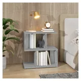 vidaXL Nachtschrank Grau 50 x 30 x 51,5 cm Holzwerkstoff