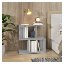 vidaXL Nachtschrank Grau 50 x 30 x 51,5 cm Holzwerkstoff